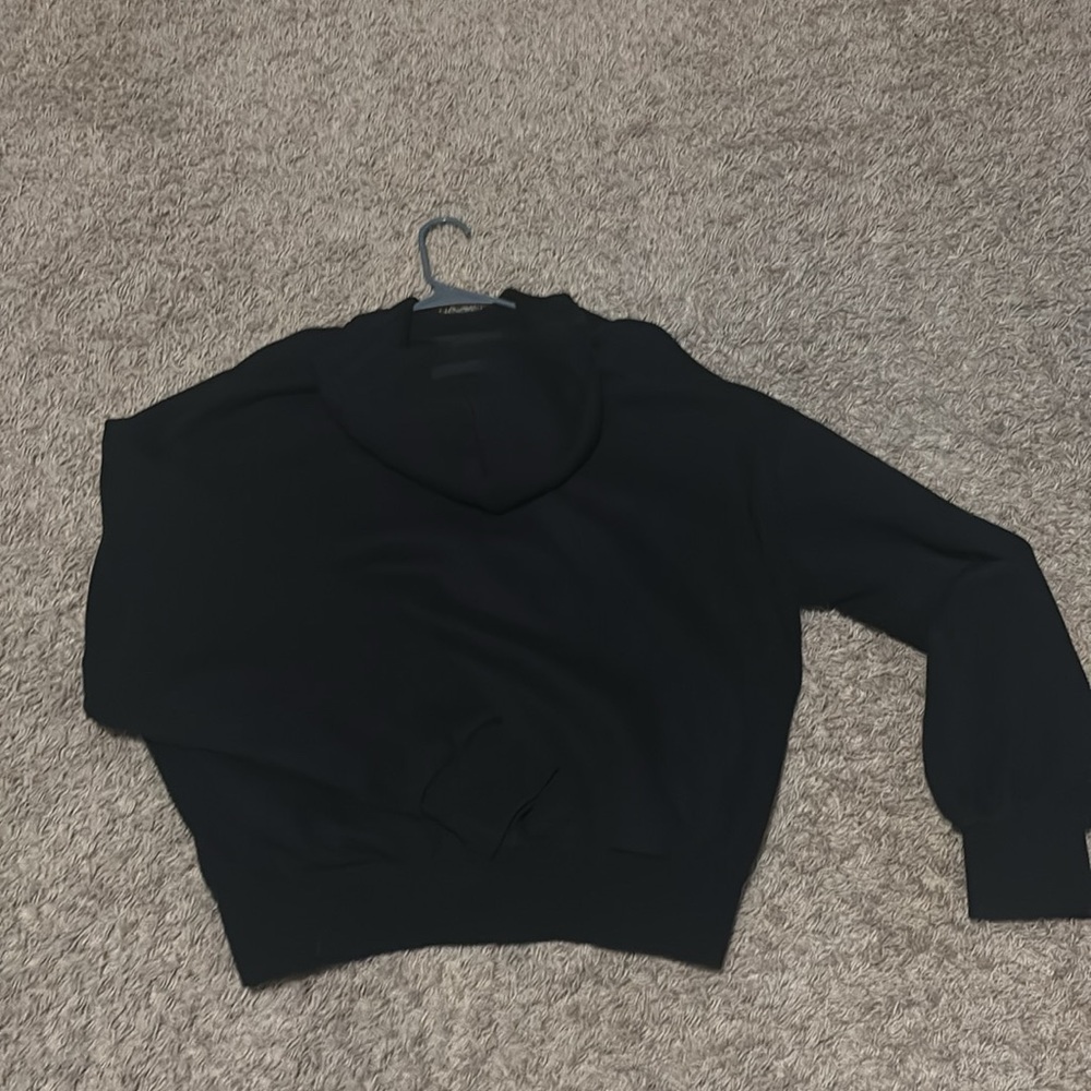 Black Essentials Hoodie - Picture 2 of 3